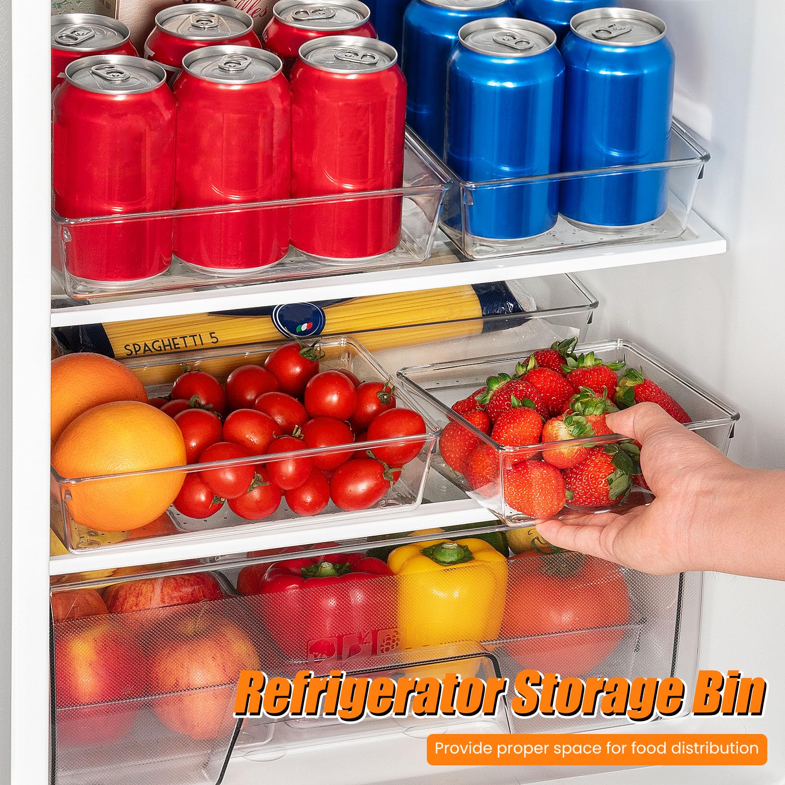 Criusia Organizer per cassetti, confezione da 26 contenitori in plastica trasparente, versatili per organizzare e riporre oggetti, per cucina, bagno, trucco e ufficio