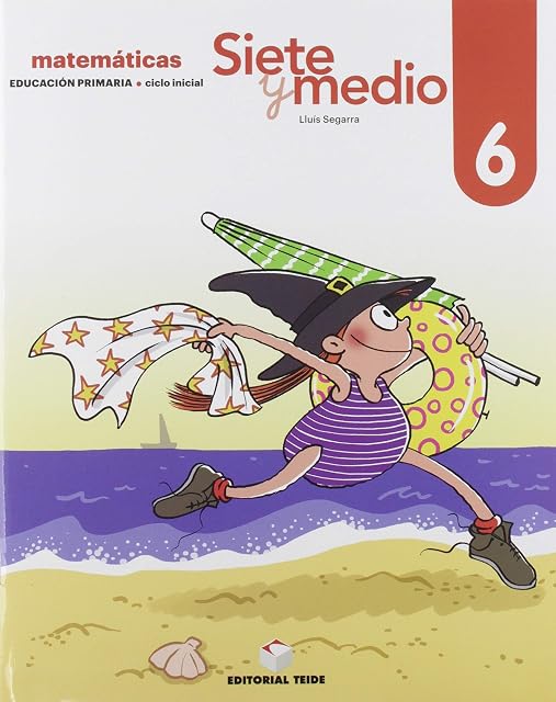 Portada de Calculo Siete y Medio 6 1º Educacion Primaria Ed 2019 Cast