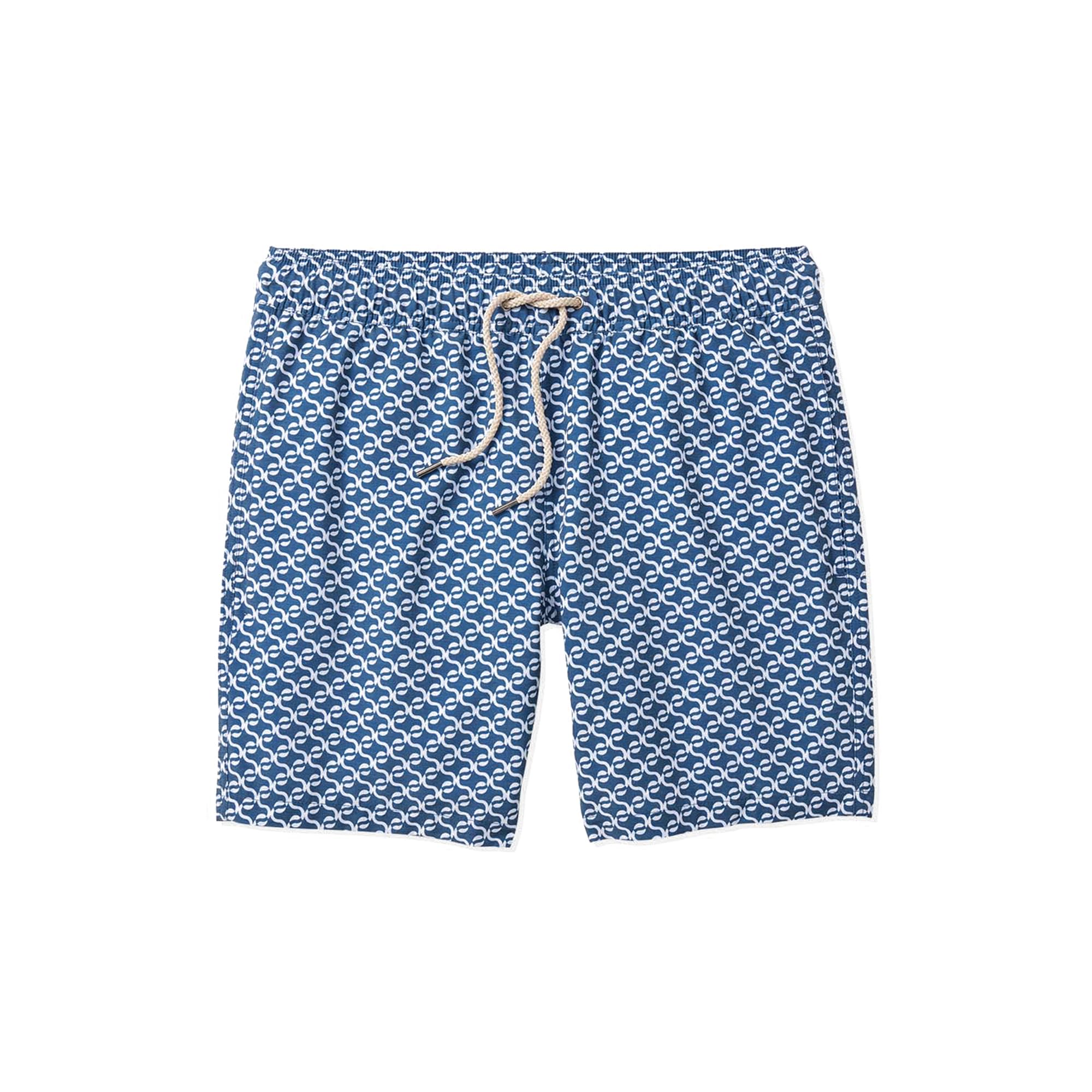 Fair Harbor Bayberry Trunk –– Men's Swim Suits with Liner, 7-inch Inseam –– Anti-Chafe Classic fit Swim Trunks