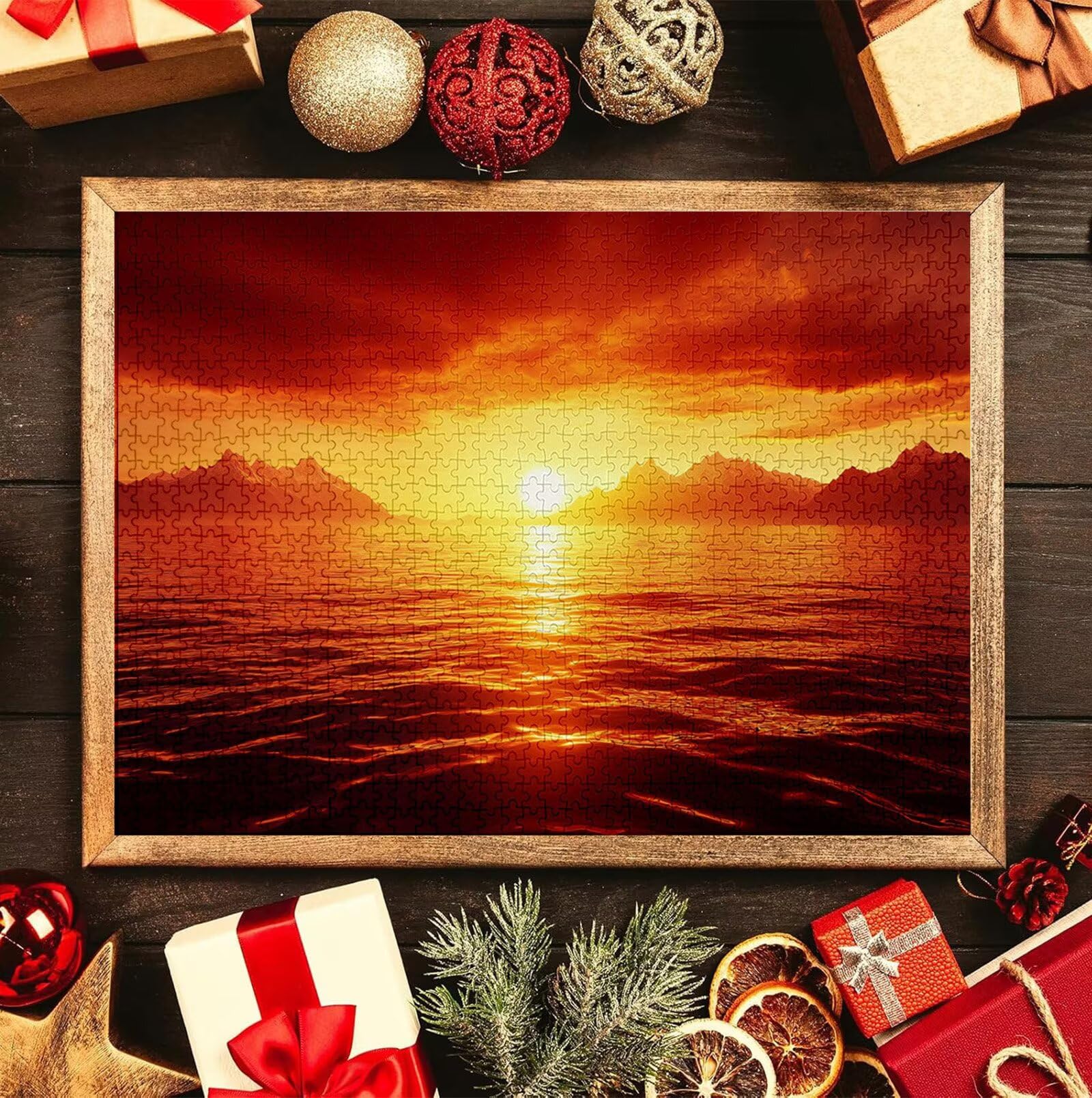 Puzzle Personalizado con Foto, Personalizada Rompecabezas Personalizado Diseña tu Logo Foto o Texto, Personalizado Navidad Halloween San Valentín Parejas Niños Familia Amigos h-3933