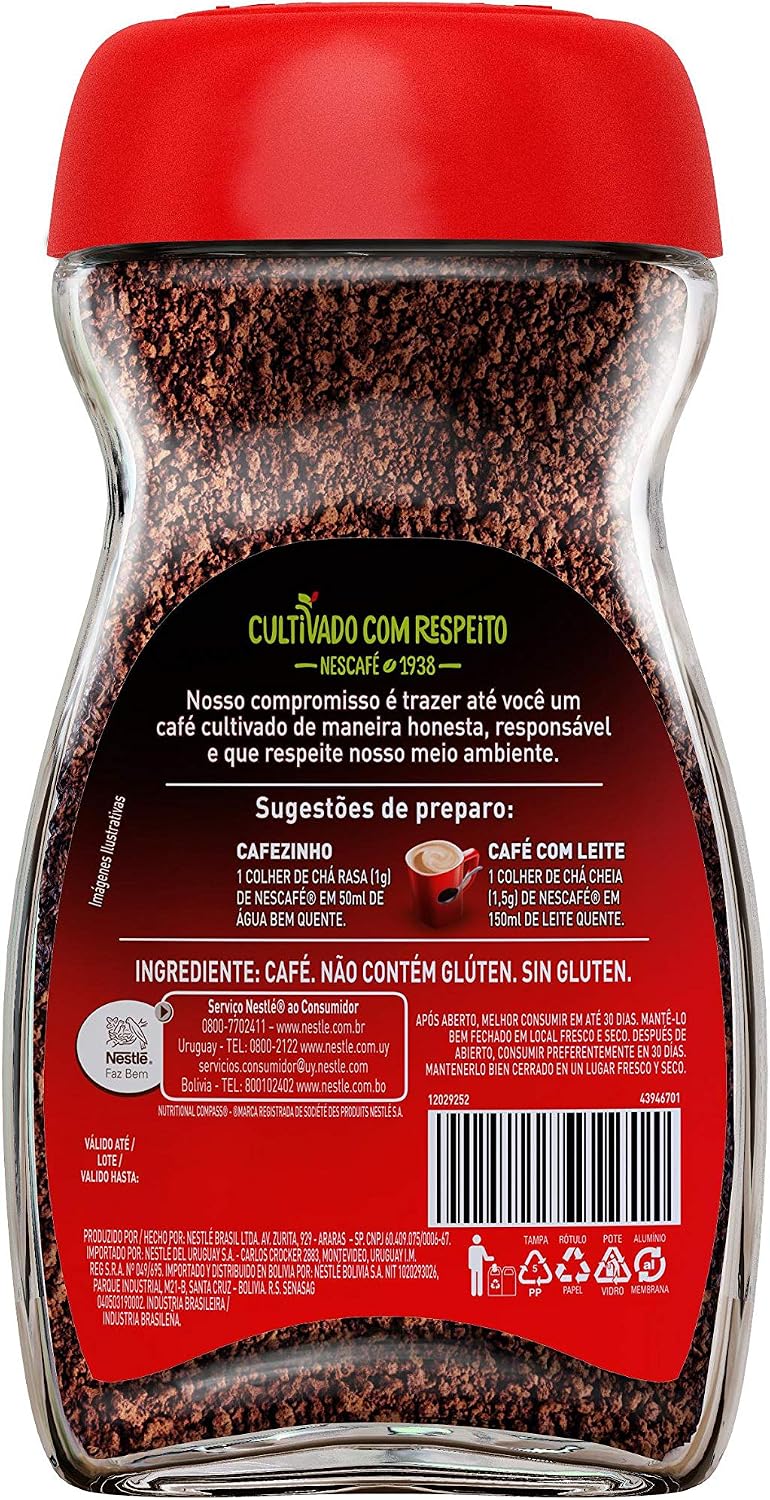 Nescafé Café Solúvel Tradição 100G