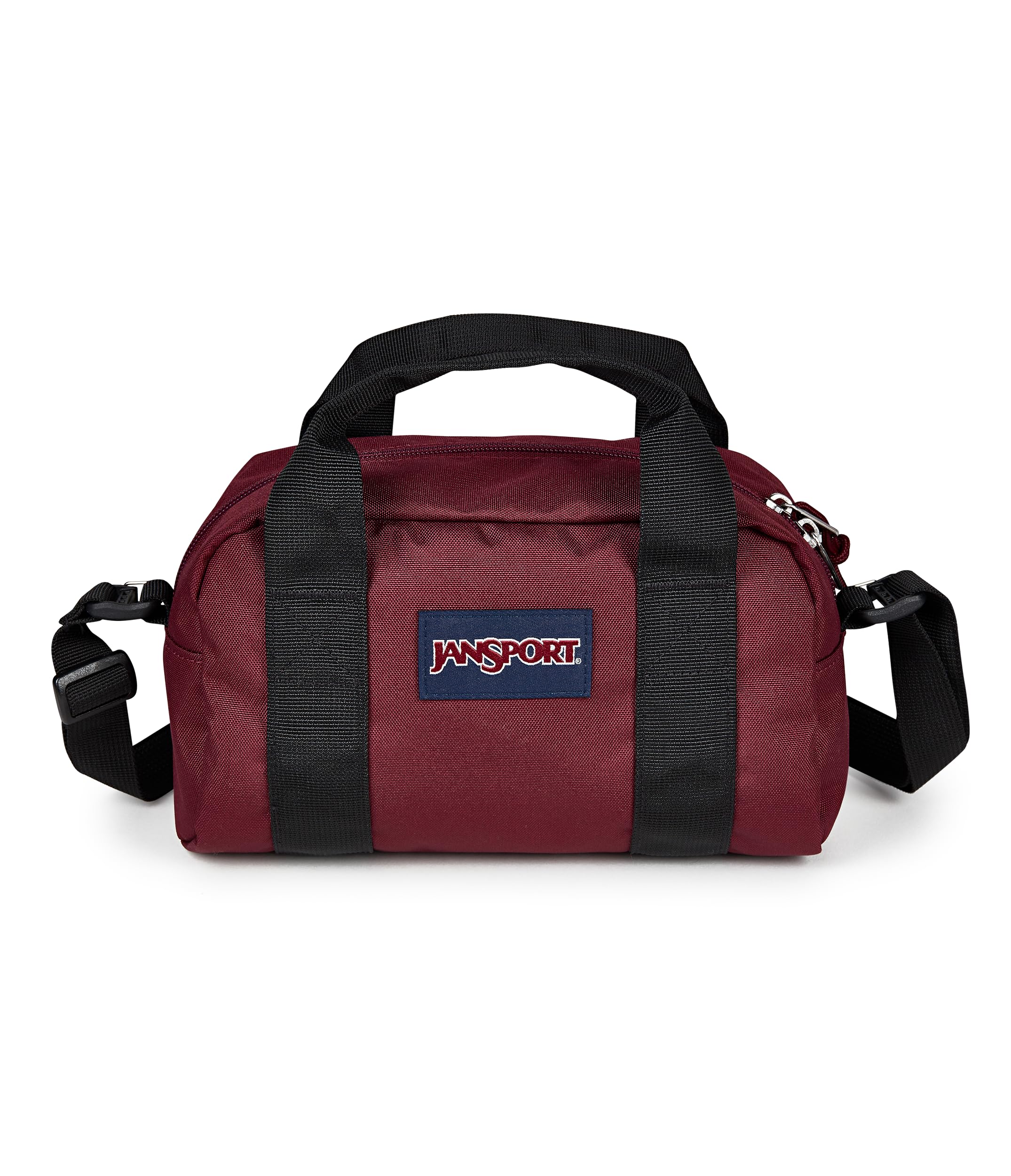 Weekender Mini Duffel - Travel or Gym Bag, Durable Weekender with Side Grab Handles - Cherry Lacquer