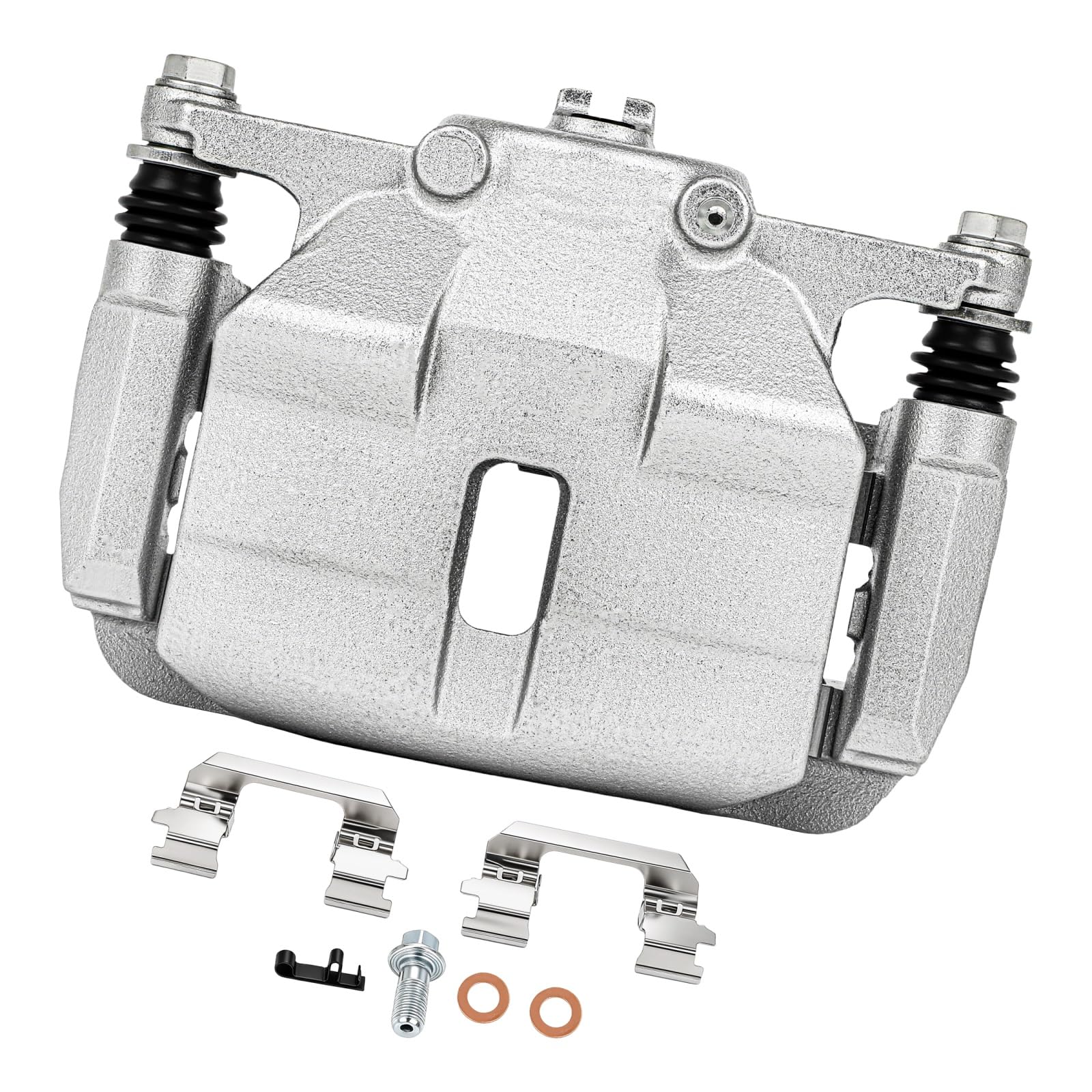 cciyu Front Left Disc Brake Caliper Assembly w/Bracket 19B3428
