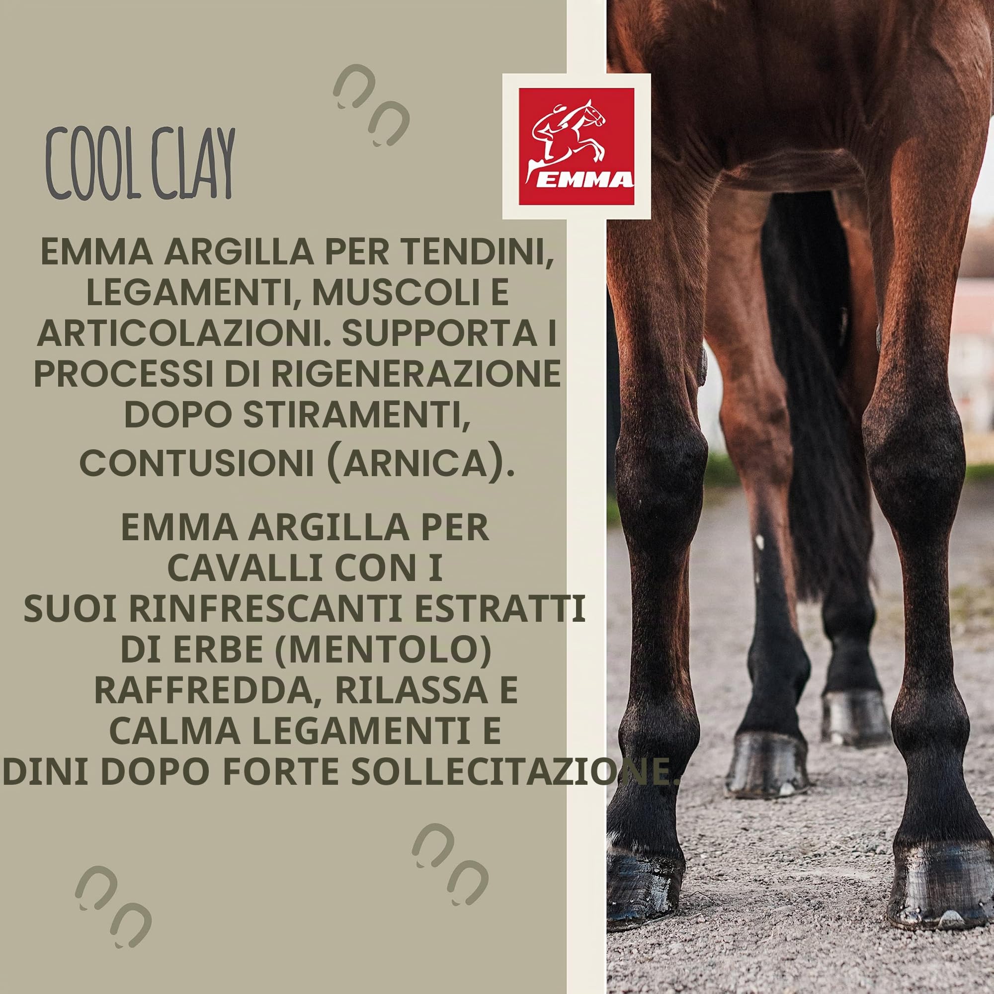 argilla acetica ⇒ argilla cavallo I balsamo per cavalli I pasta con pomata all'arnica argilla minerale I pasta di argilla curativa rinfrescante I gel I gel all'arnica muscoli tendini legamenti 1,5Kg