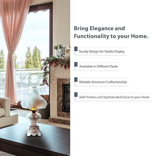 Miniatura 46 de Light of Mine - Chimenea de repuesto para lámpara de aceite con capucha de 3 x 7 pulgadas (3 x 7 pulgadas)