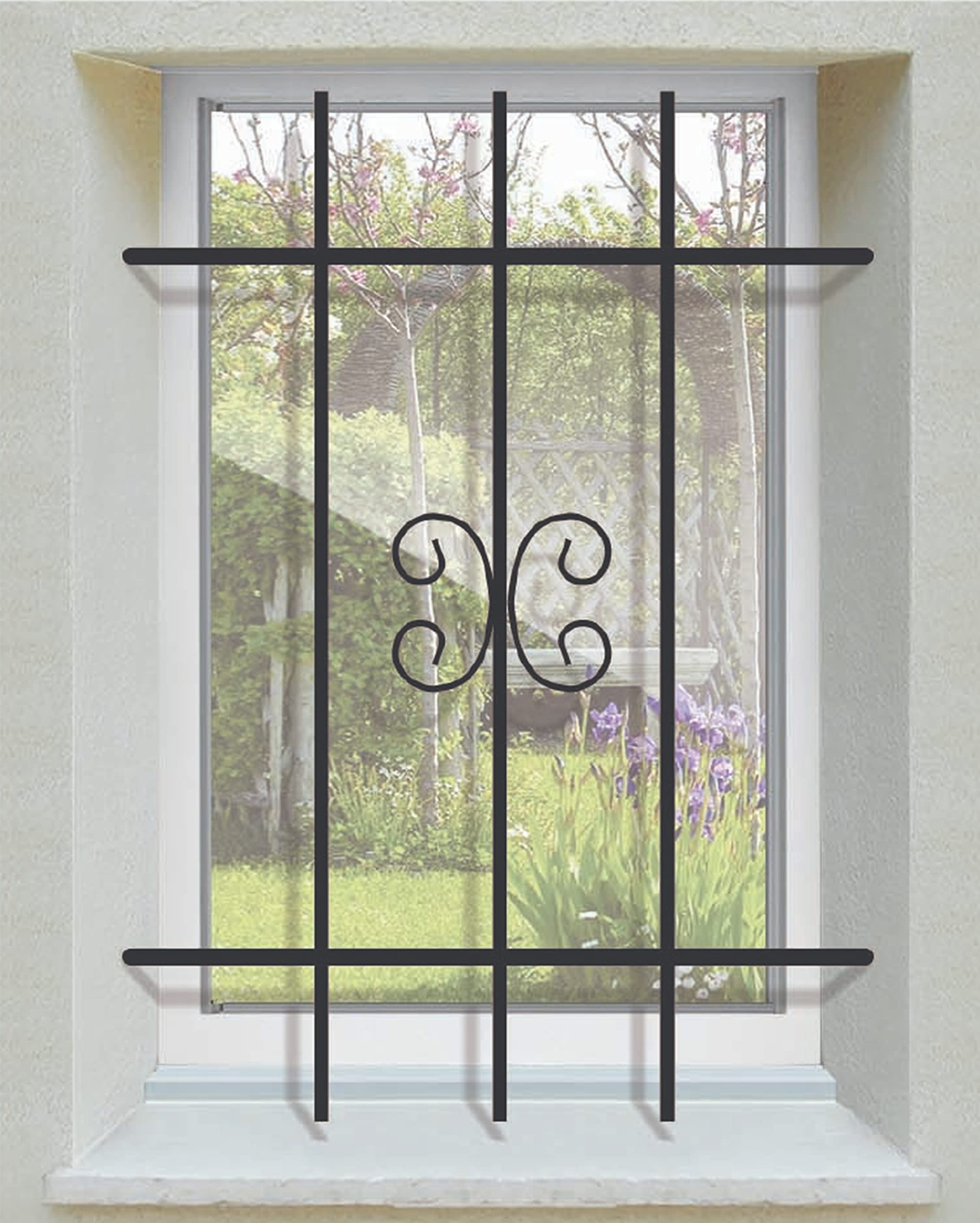 Grille de Defense Bidard pour Fenetre H= 75 cm x L= 60 cm (côte tableau)