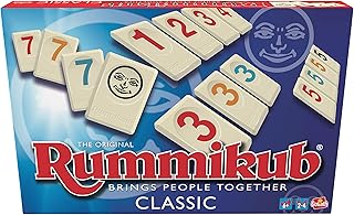 Comprar Goliath - RUMMIKUB Original Classic - Juego de Mesa para Adultos y Niños desde 6 Años- Estrategia Numérica- Juguete Educativo para 2-4 Jugadores - Estimula el Razonamiento Lógico- Versión Multilingüe