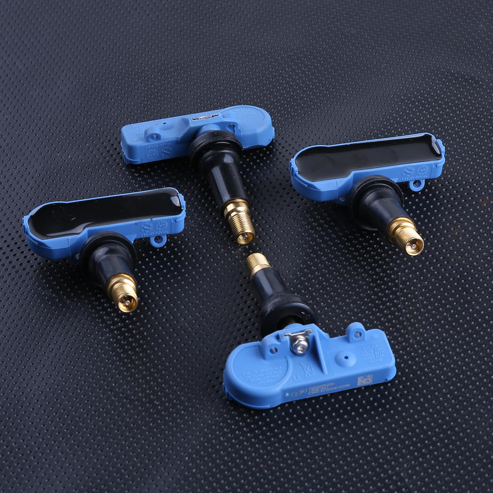4 sensores de presión de neumáticos 13581561 TPMS para Opel Adam 2016-2019 Petrol Hatch 1.0 1.2 1.4 FWD M13 Sistema de monitoreo de presión de neumáticos RDKS Sensores de presión de neumáticos nuevos