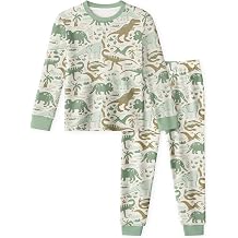 Yoofoss Toddler Pajamas 100% Organic Cotton Pjs Kids Set for Boys Girls