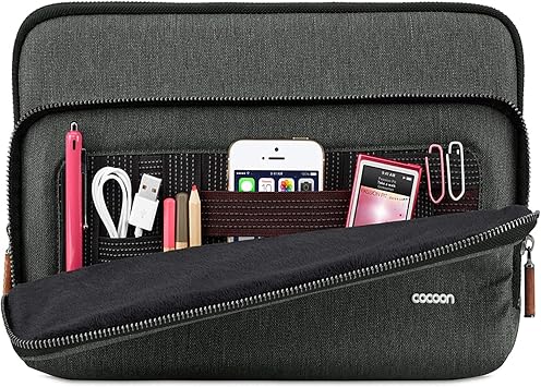 Cocoon MCS2201GF/V2 Graphite 11 Sleeve with Built-in Grid-IT! Accessory Organizer (Graphite Gray)