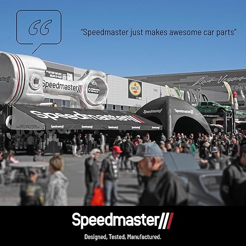 Miniatura 6 de Speedmaster 1-147-001 Compatible con Chevy SBC 350 1957-95 (no EGR) Colector de admisión de aluminio LowRise [Satinado]