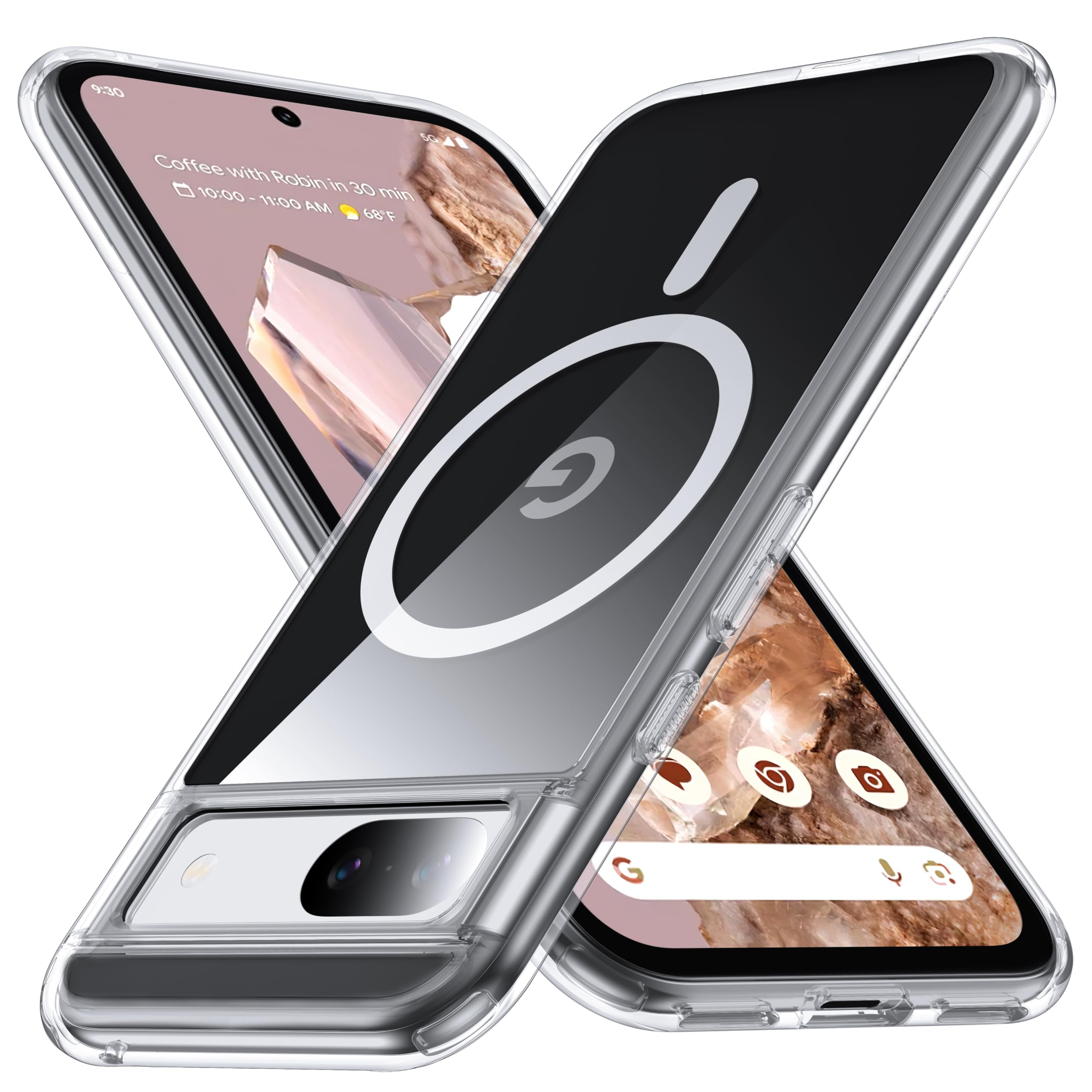 Amazon.co.jp: FNDMIL マグネット式 Google Pixel 8a 用 ケース