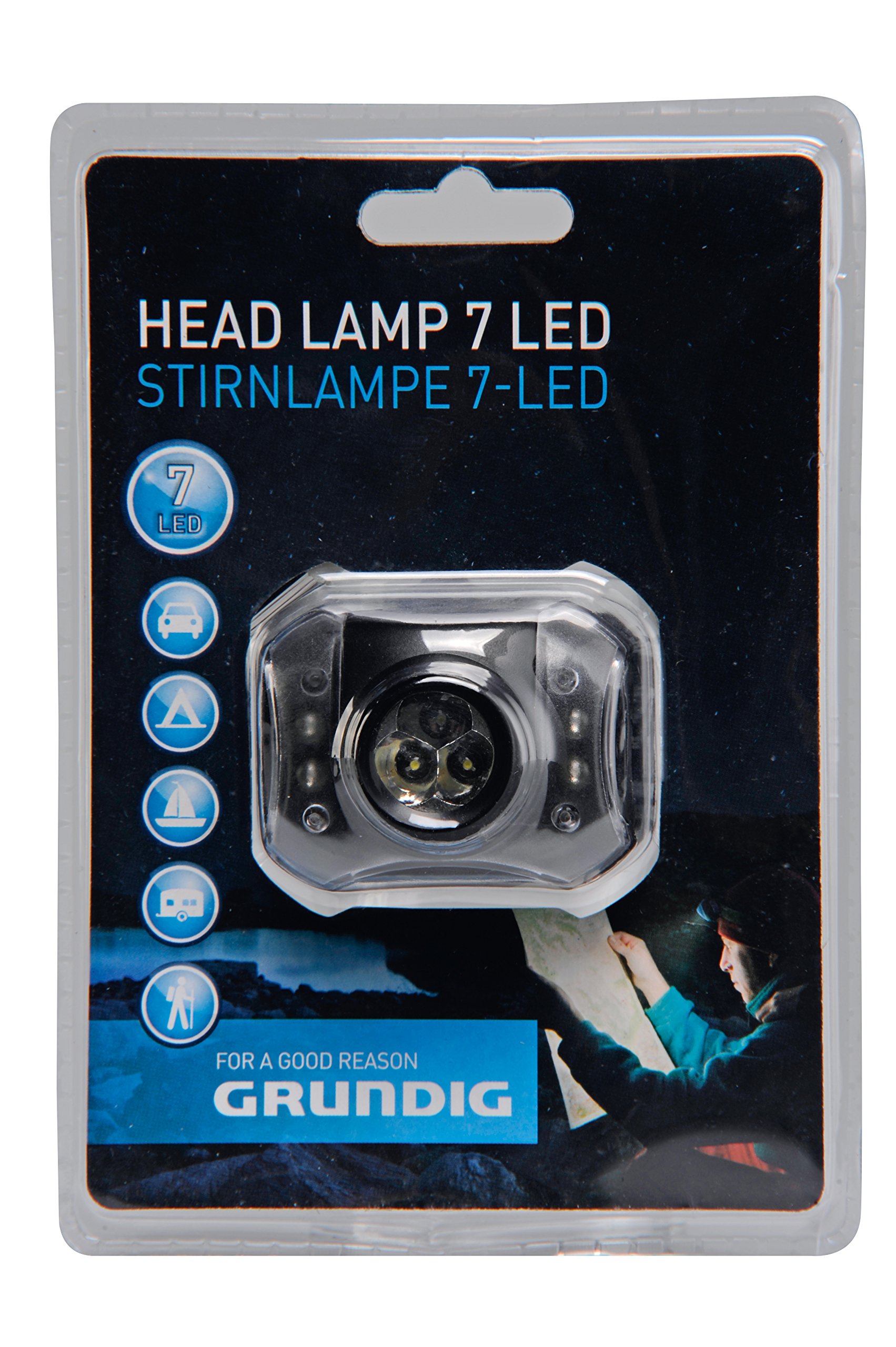 MILWAUKEE - Lampada frontale a LED ATEX con batteria, Modello: ISHL