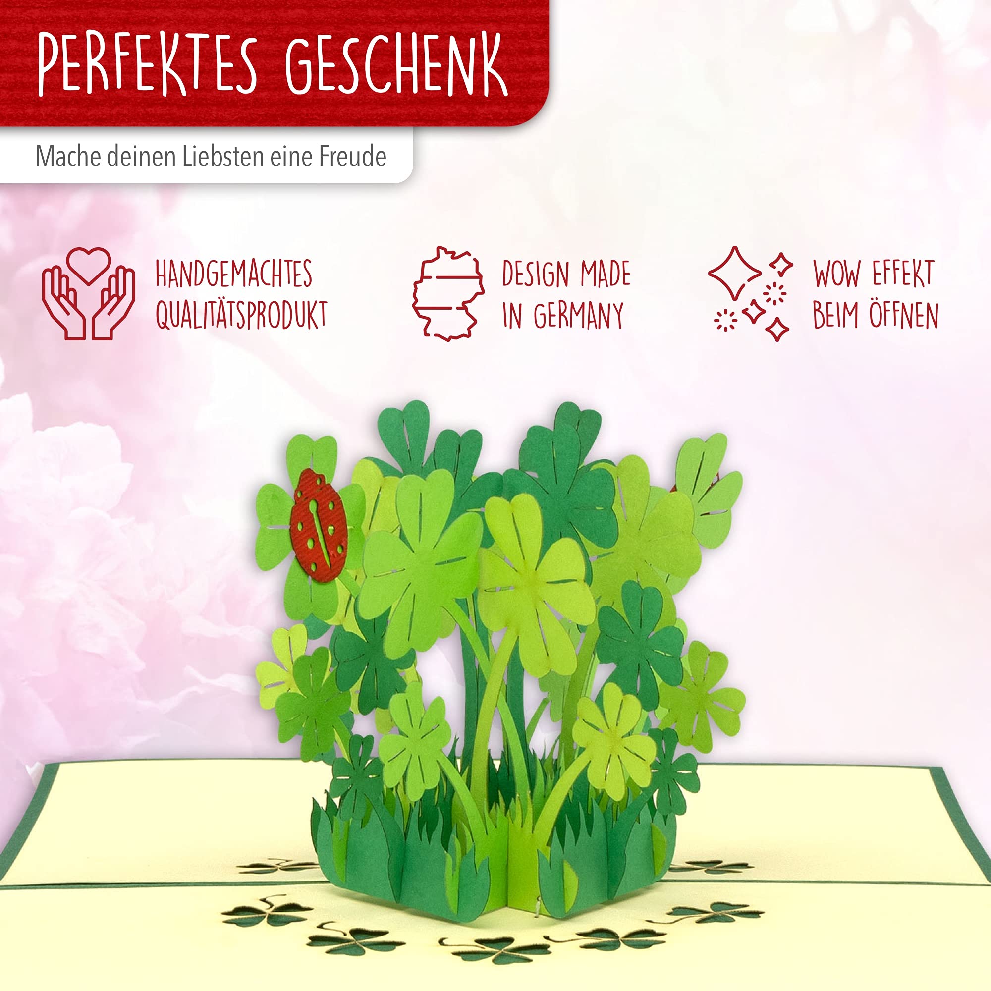 LIN17614, LINPopUp®, Pop Up Cartes Fleur, Anniversaire, Carte D'anniversaire, 3D, Bon Wellness, Orchidée, N357 - France