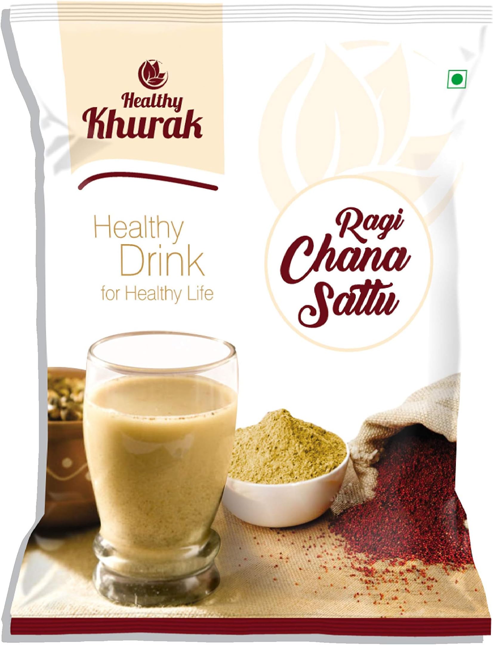 Healthy Khurak Ragi Chana Sattu 1kg