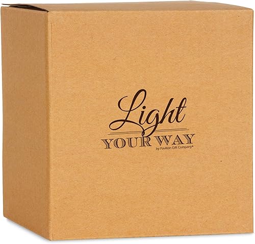 Miniatura 6 de Pavilion Gift Company 19005 Light Your Way Terra Cotta Portavelas, tía, 4 pulgadas