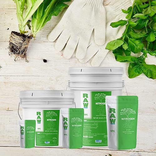 Miniatura 2 de RAW - NitrógenoNutrientes vegetales para tratar deficiencias, aumentar el crecimiento de las plantas durante la etapa vegetativaSuplemento de