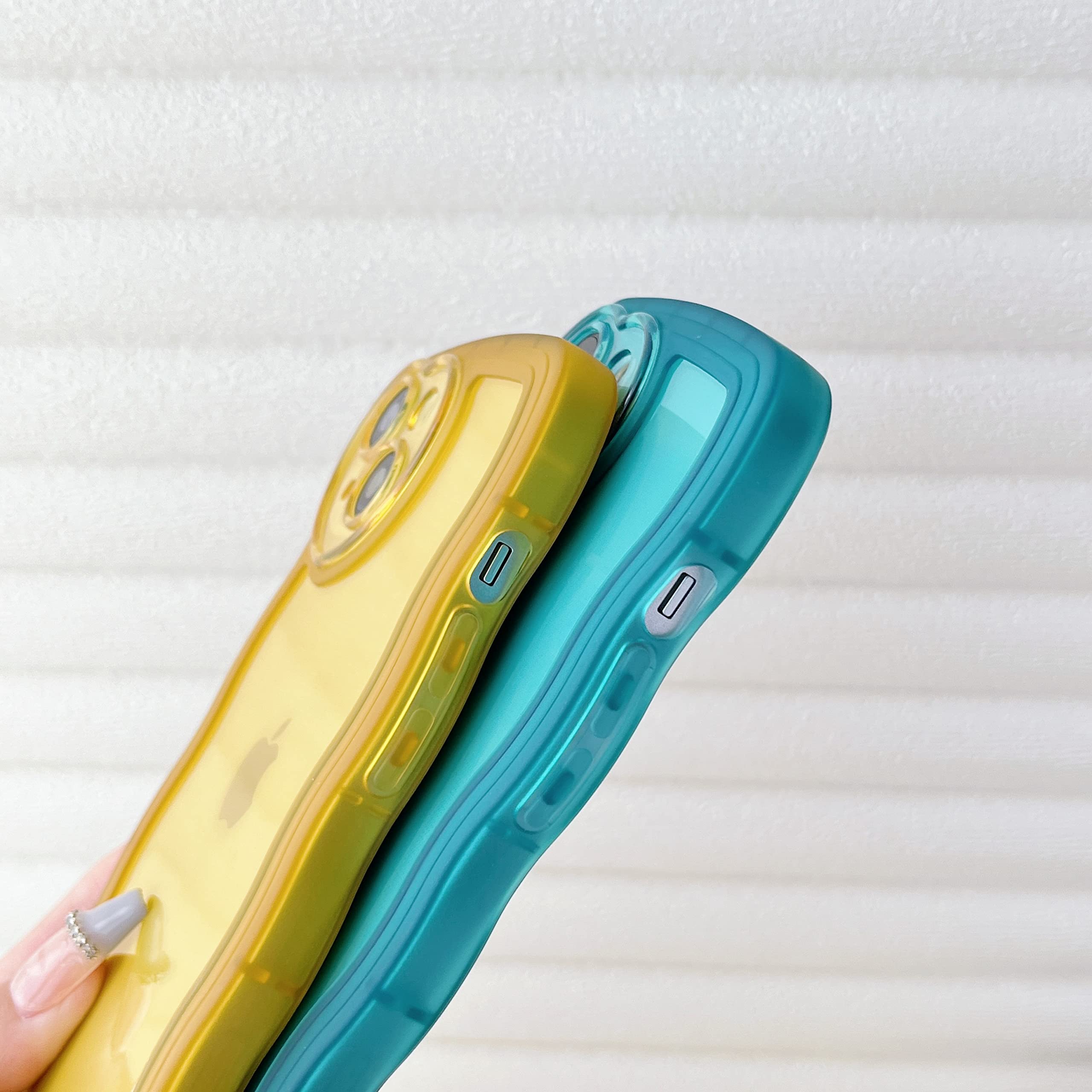 Amazon.com: Caseative Cute Love Heart Camera Curly Wave Shape Lens