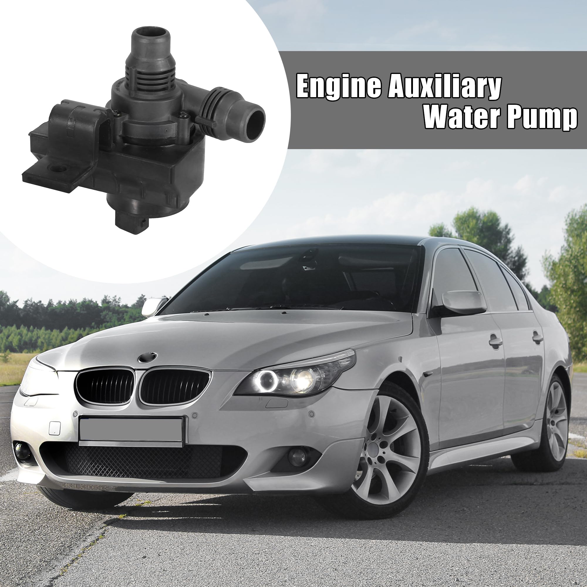 Compatible for BMW 5 Series E39 E60 Auxiliary Brushless Electric Water