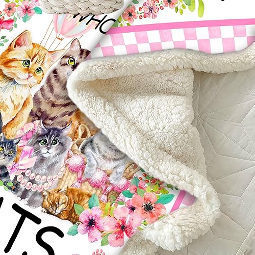 Vista 29 de Manta de felpa para perros y cachorros, regalo para niñas, mujeres, niños, amantes de los perros, mantas cómodas y ligeras para cachorros, manta G523