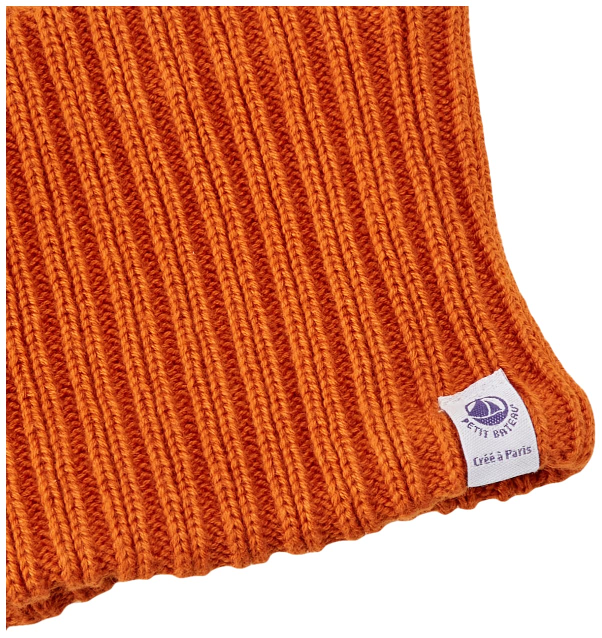Petit Bateau Snood Mixte bébé, Rouge Rusty, Taille Unique
