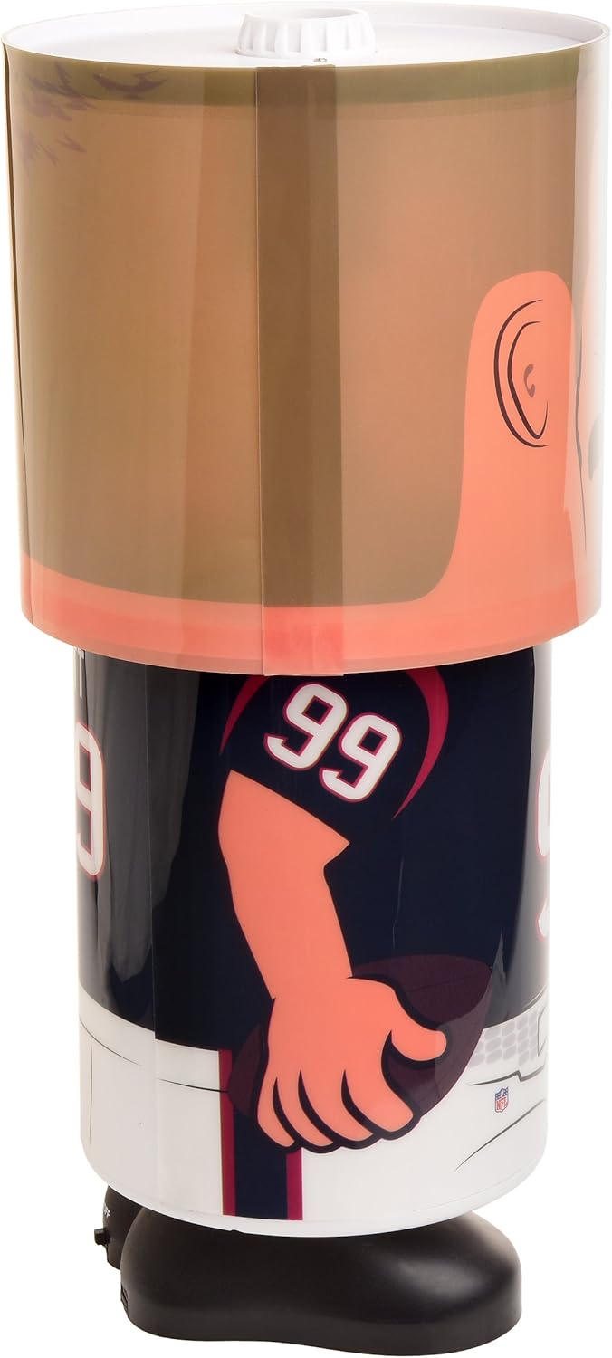 FOCO NFL Houston Texans Watt J. #99 Desk Lamp : Sports & Outdoors
