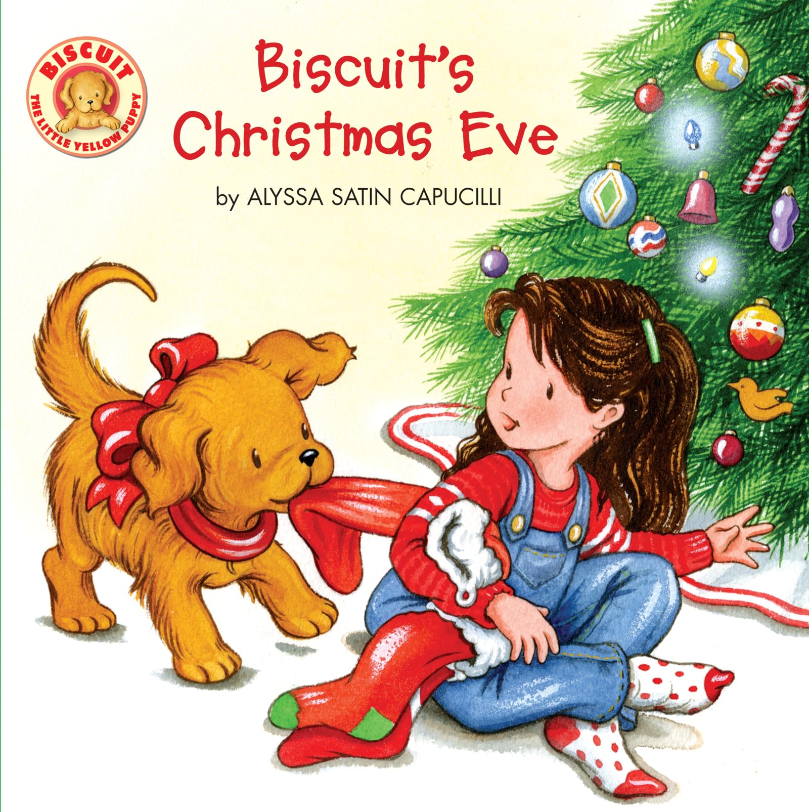 Biscuit's Christmas Eve: A Christmas Holiday Lift-the-Flap Book for Kids