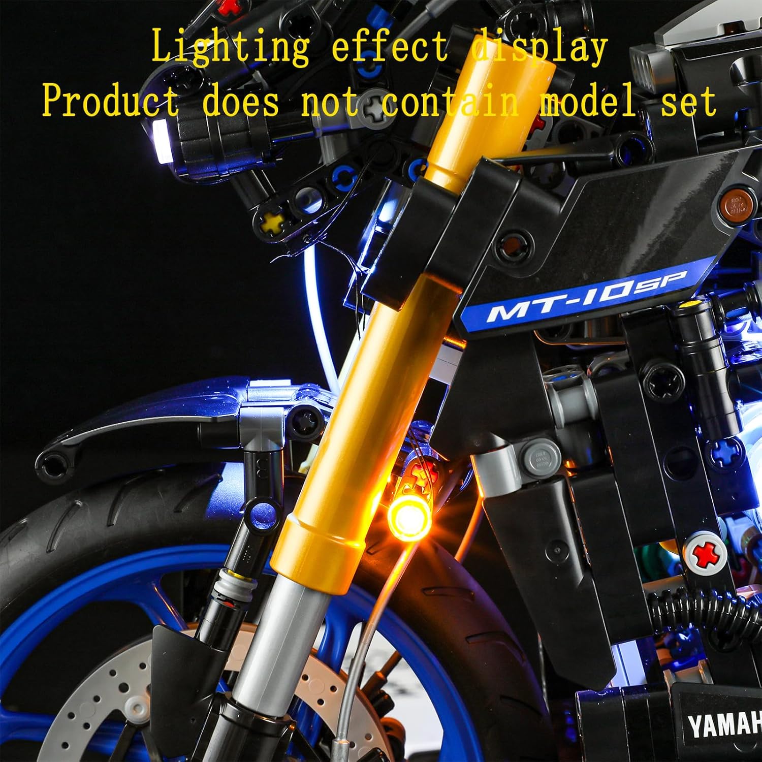 LED Light Kit Compatible with Lego Yamaha MT-10 SP - Lighting Set for Technic 42159 (Model Set Not Included)