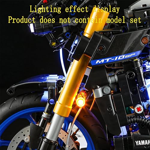 Miniatura 5 de Kit de luces LED compatible con Lego Yamaha MT-10 SP - Juego de iluminación para Technic 42159 (juego de modelos no incluidos)
