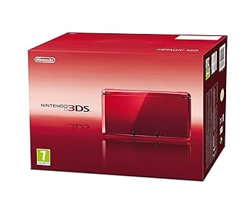 Nintendo Switch 3ds red Nintendo Handheld Console 3DS - Metallic Red : Amazon.co.uk