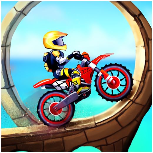 Corrida de bicicleta: jogos de motocicleta Moto X3M Façanha