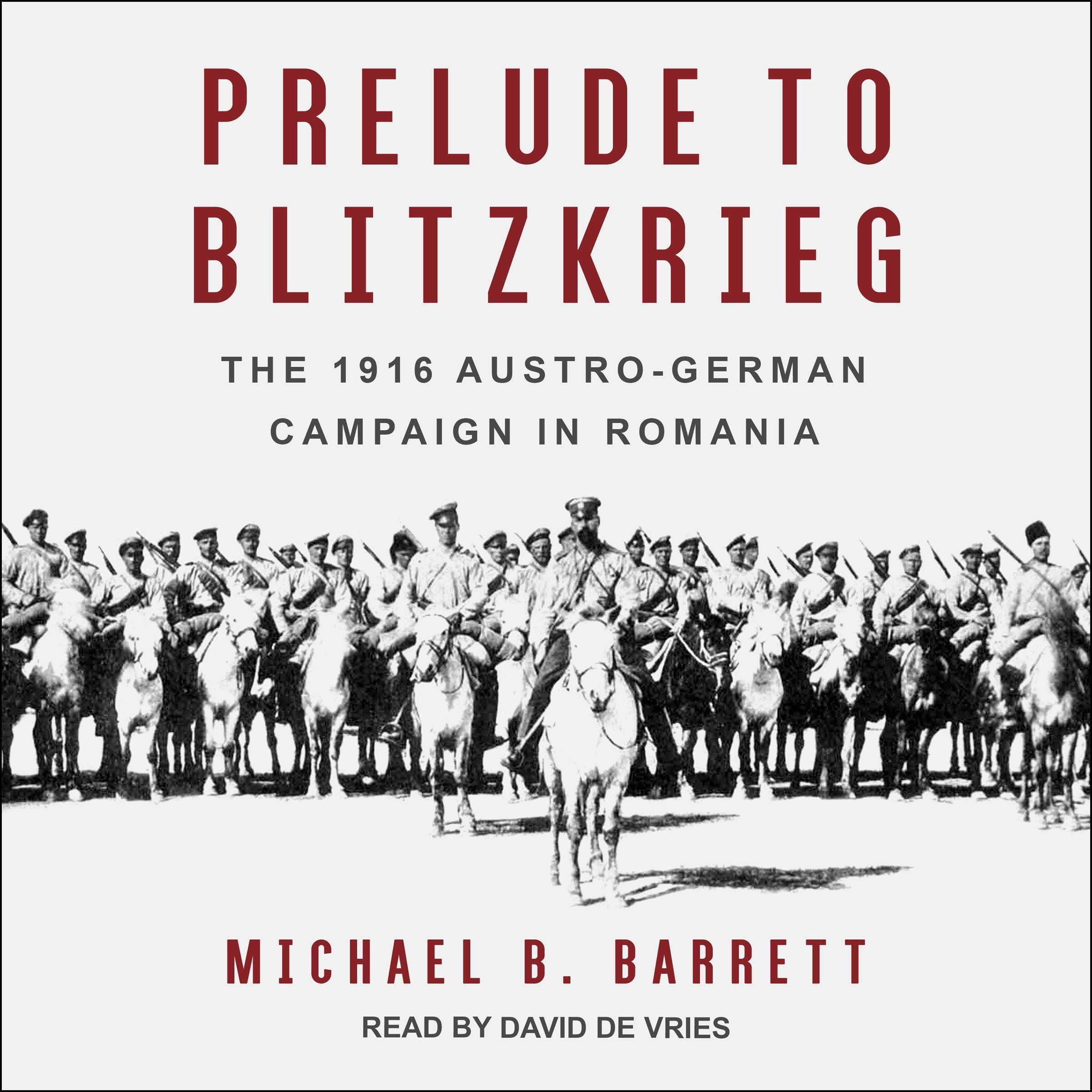 Cover art for Prelude to Blitzkrieg
