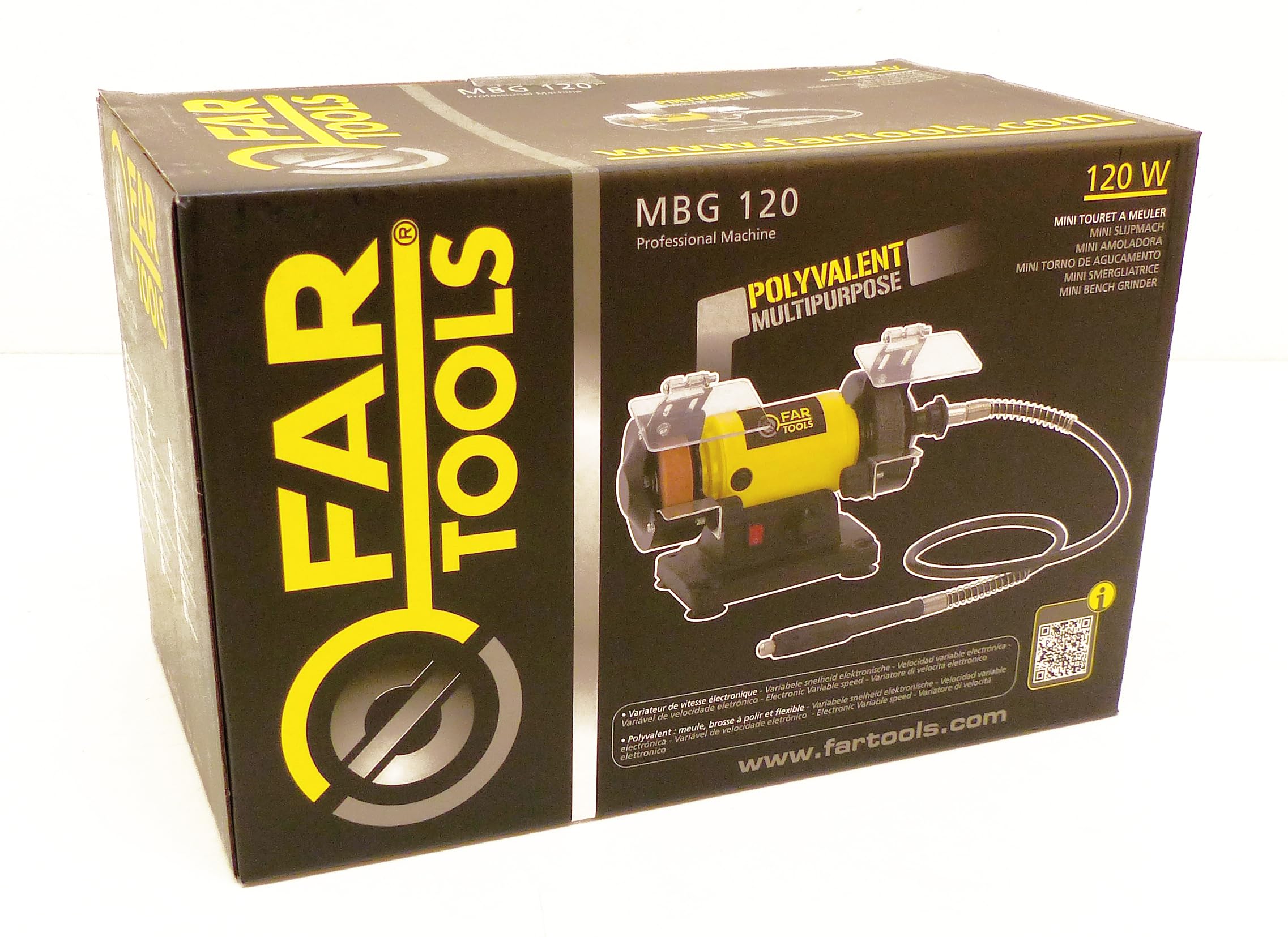 Mola Da Banco Vetrineinrete 120W Con Mini Trapano E Accessori - Per Modellismo E Lavorazioni - Foto 7