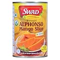SWAD Alphonso Mango Slice with Syrup | No Added Preservatives & Sweeteners | Export Grade Happus Aam | Natural Mango Sli
