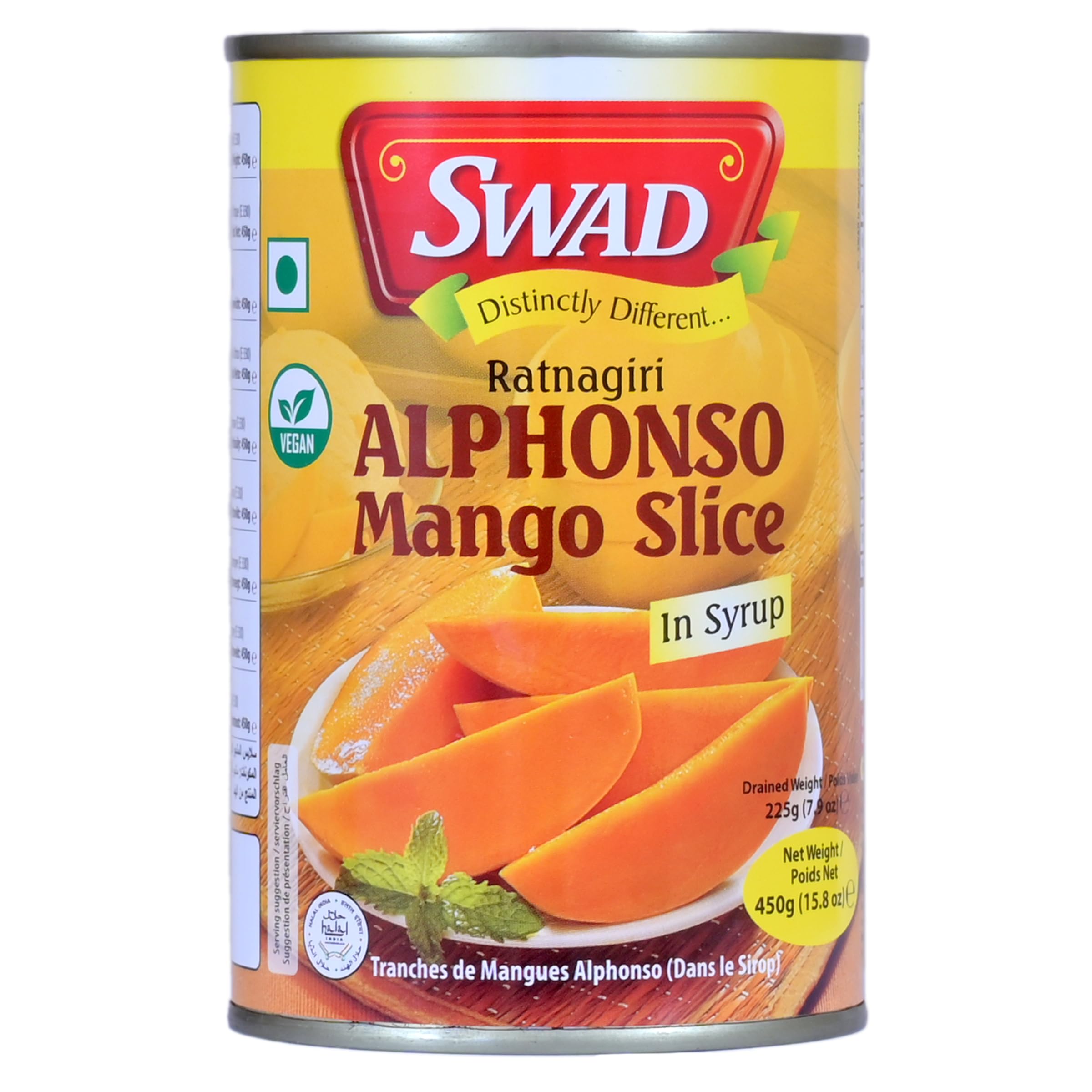 See full amazon price history chart for SWAD Alphonso Mango Slice with Syrup | No Added Preservatives & Sweeteners | Export Grade Happus Aam | Natural Mango Slices with Syrup | Tin Pack of 1 (450g each) SWAD Alphonso Mango Slice with Syrup | No Added Preservatives & Sweeteners | Export Grade Happus Aam | Natural Mango Slices with Syrup | Tin Pack of 1 (450g each) (B0D45K2CLT) Amazon Price History, Amazon Price Tracker