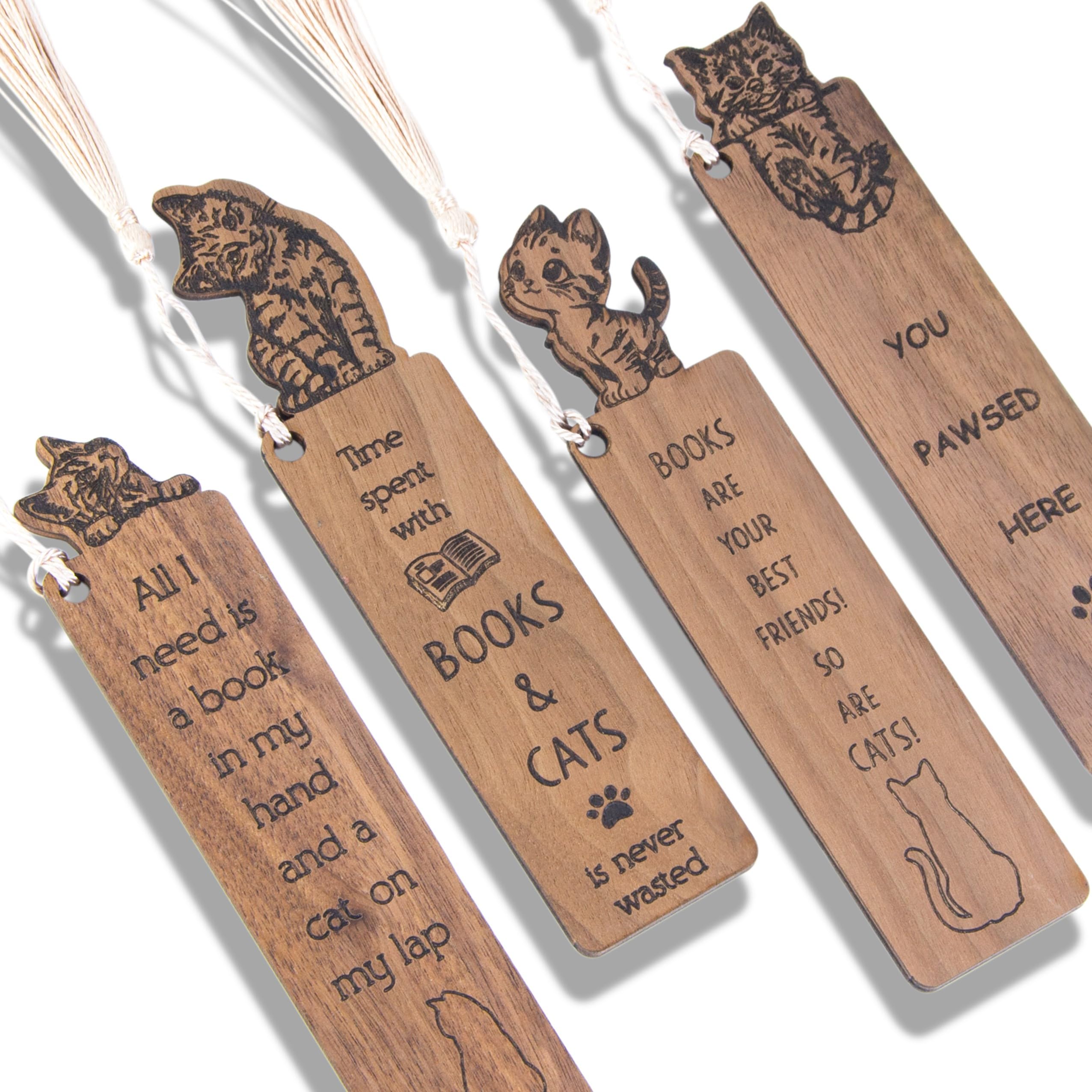 Cat Bookmark Set