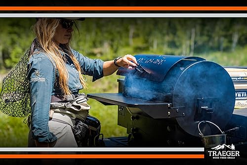 Miniatura 6 de Traeger Grills Tailgater 20 - Parrilla de pellets de madera portátil y ahumador color negro
