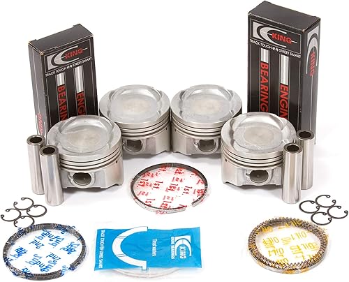 Miniatura 2 de Evergreen OK8008B compatible con Suzuki Sidekick X90 Esteem Sidekick 1.6 SOHC 16V G16KV Kit de reconstrucción del motor, Pistones estándar