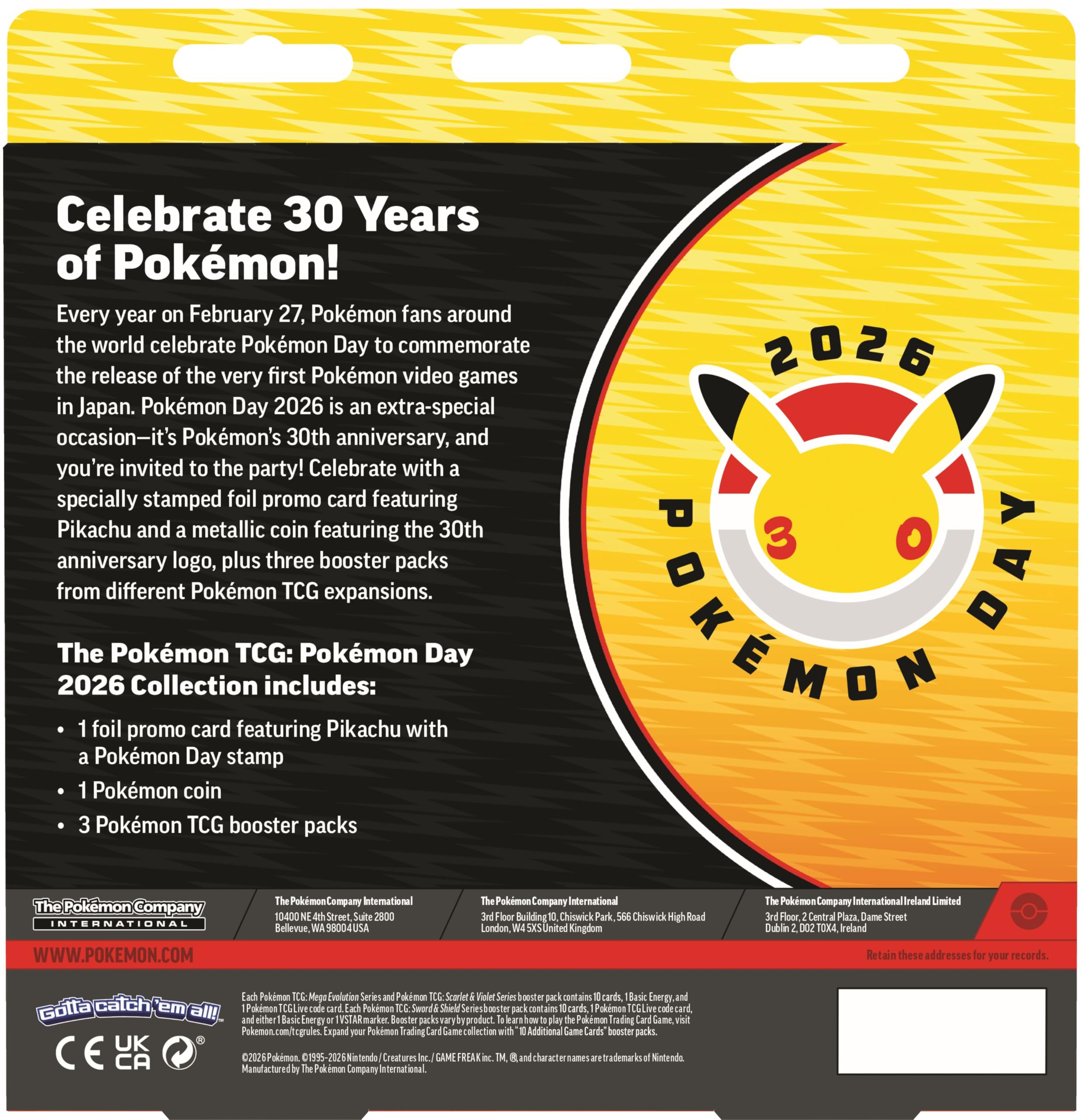 Pokémon TCG: Pokémon Day 2026 Collection