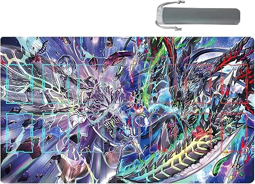 Vista 25 de ygo playmat - Alfombrilla para competición de videojuegos, carpeta de tarjetas de 23.6 x 13.7 pulgadas Vencer el alma 1,Azamina Hamartia,Acceso a