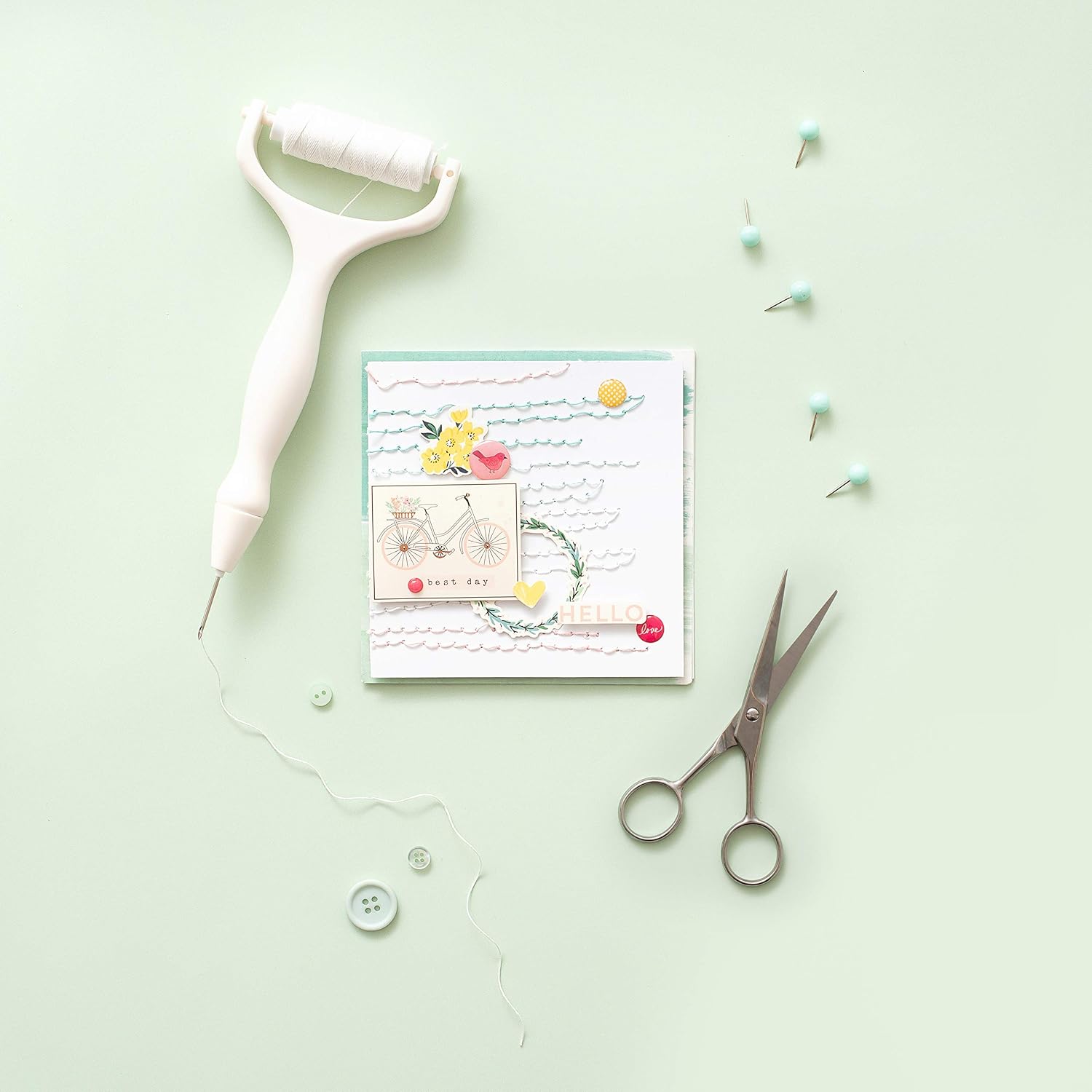 We R Memory Keepers Stitch Happy Pen Kit-31 Pieces