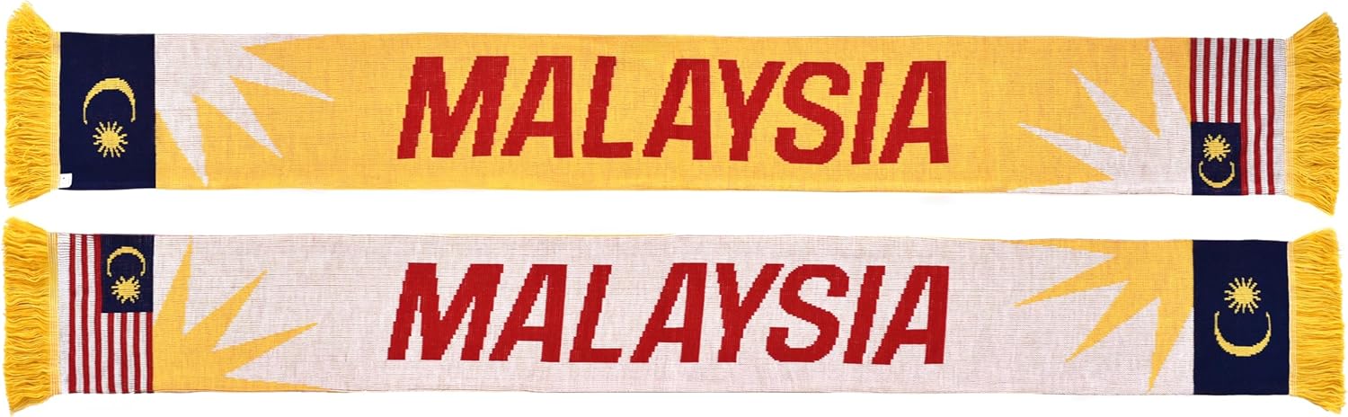 Malaysia Soccer Knit Scarf - Image 2