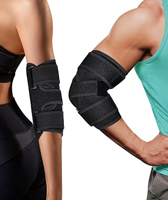 Oyakin Elbow Brace for Cubital Tunnel, Ulnar Nerve Entrapment brace | Adjustable Elbow Splint for Night Sleep, Tendonitis, Tennis Elbow, Comfortable Stabilizer Support for Women and Men Fit Most