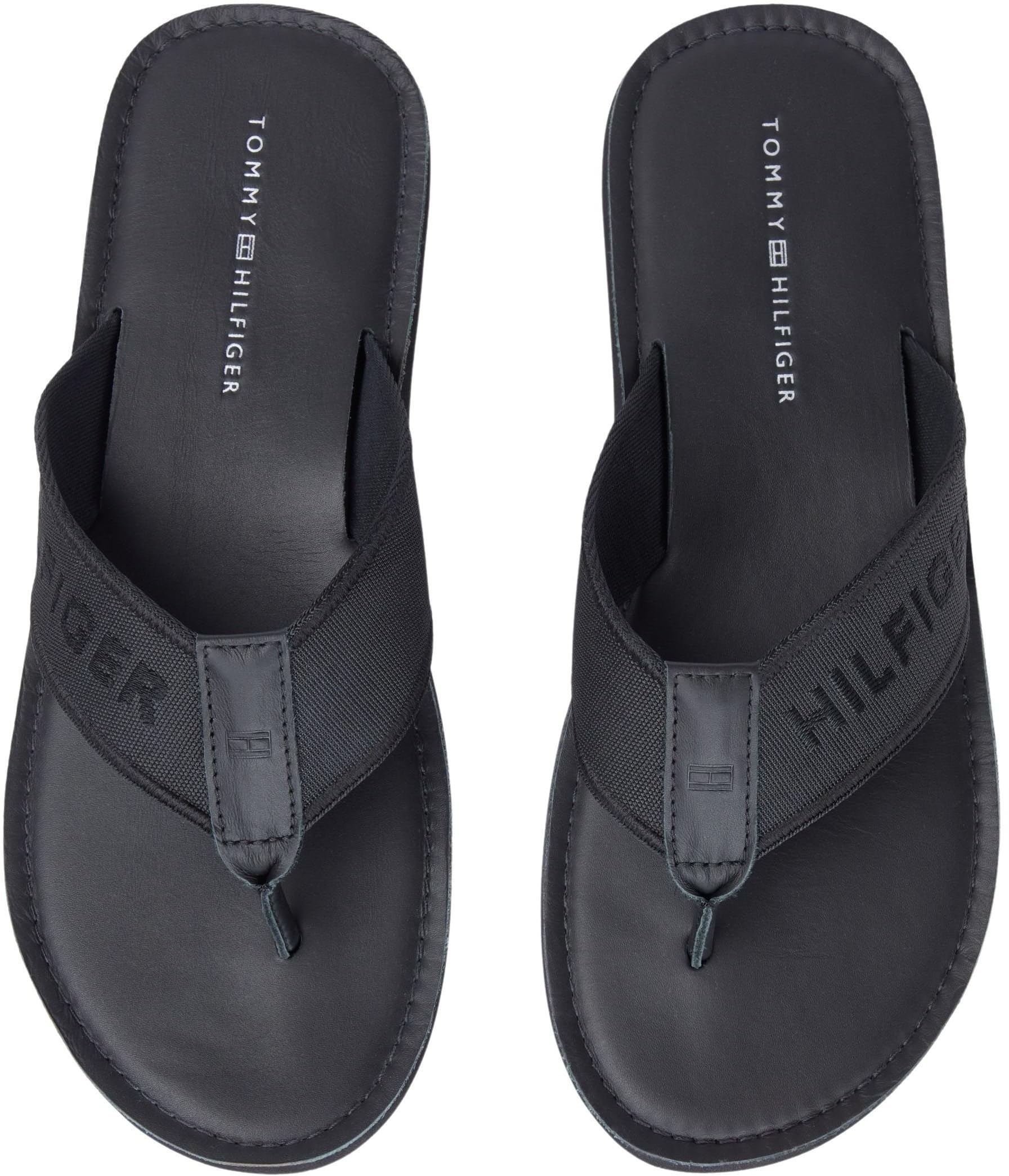Tommy Hilfiger Hilfiger Leather Beach Sandal Fm0fm05808 ChanclasHombre