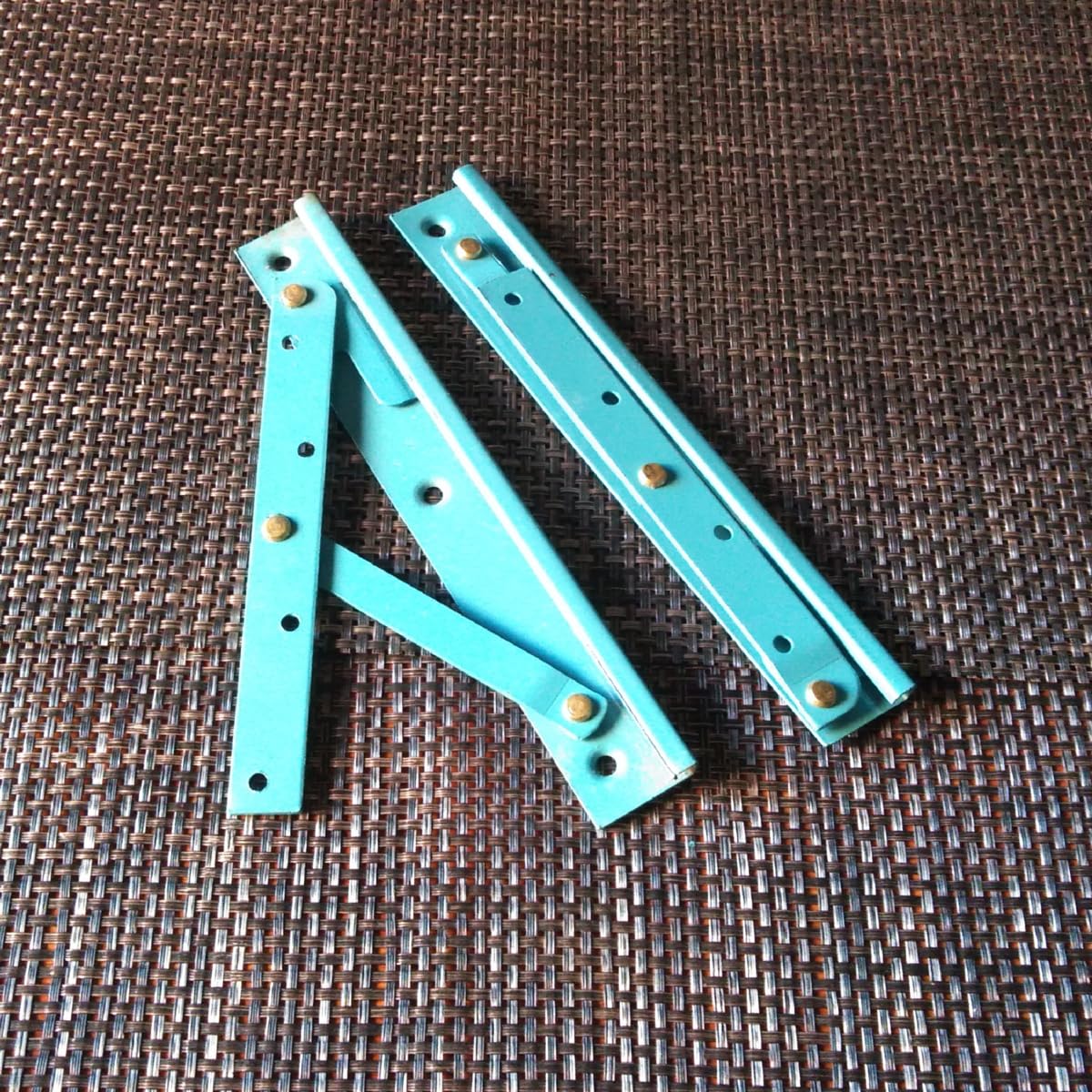 Amazon.co.jp: アンティーク金物 レトロ 鉄 ホイトコ金具左右セット