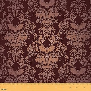 The Yard Bohemian Decor Upholstery 3 Yards Jacquard Damask Fabric - Adul...