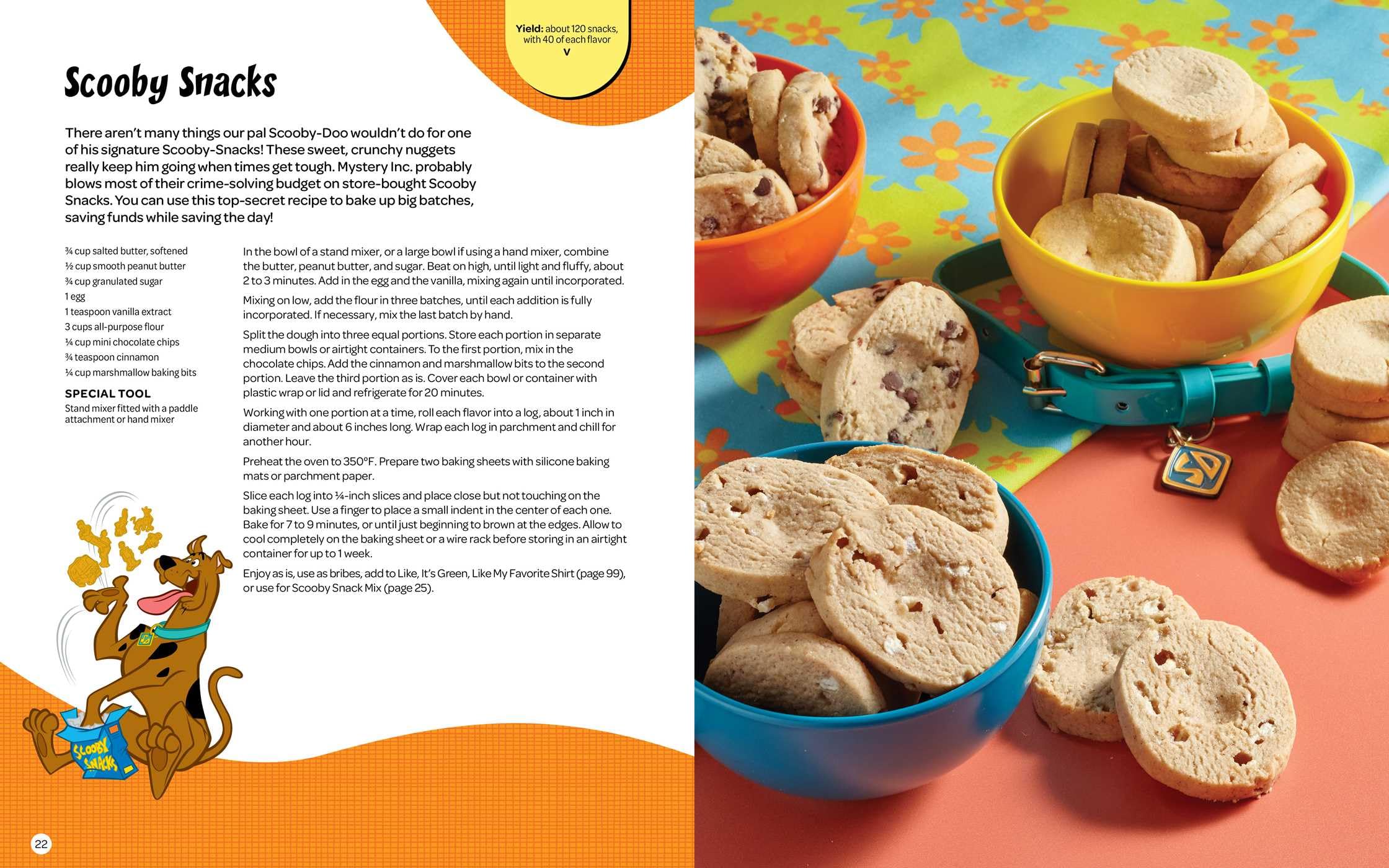 Scooby-Doo! and the Attack of the Scooby Snacks [An Official Cookbook]: From Super Duper Hero Sandwiches and Rizzie Rie to Fruitmeir Ice Cream and More
