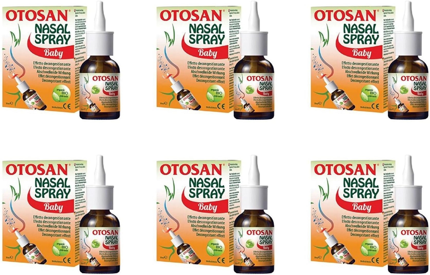 Otosan | Baby Nasal Spray | 6 x 30ml