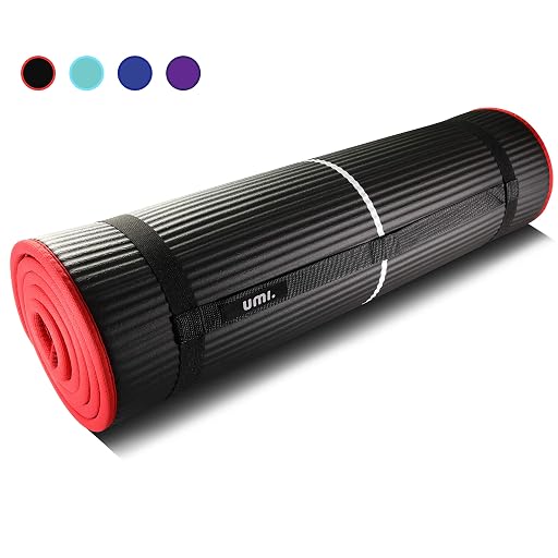 UMI Pilates and Yoga Mat with Carrying Strap