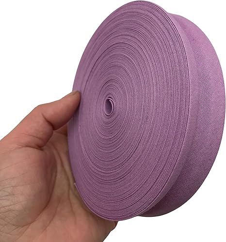 Miniatura 38 de PEPPERLONELY 30 yardas 0.984 in (1 pulgada) 100% algodón de un solo pliegue bies tipo bies Binding para coser y dobladillar cinta - verde 10. Verde